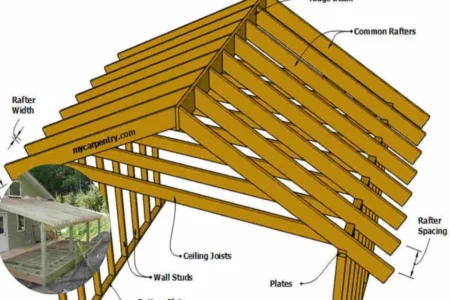how far can you span a 2x6 for a roof