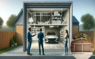 does a garage count as square footage