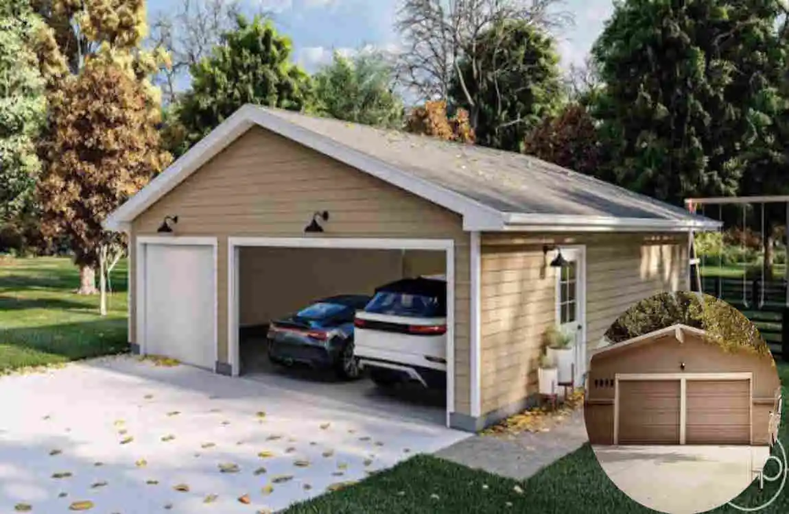 does a garage count as square footage
