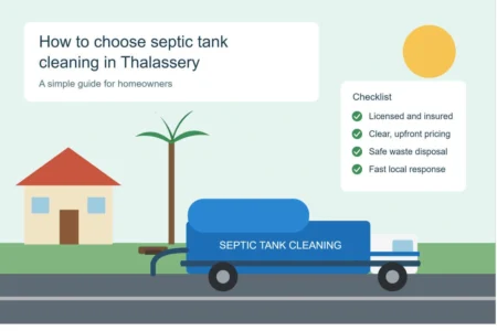septic tank cleaning thalassery​