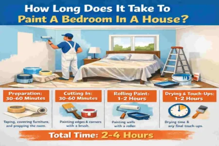 how long to paint a bedroom