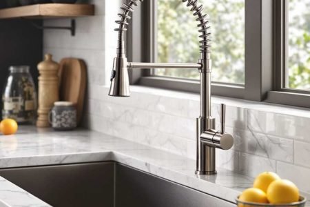 kohler artifacts kitchen faucet with aux spray