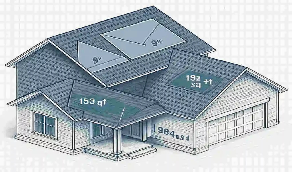 how many shingles is needed for 1884 sq ft roof
