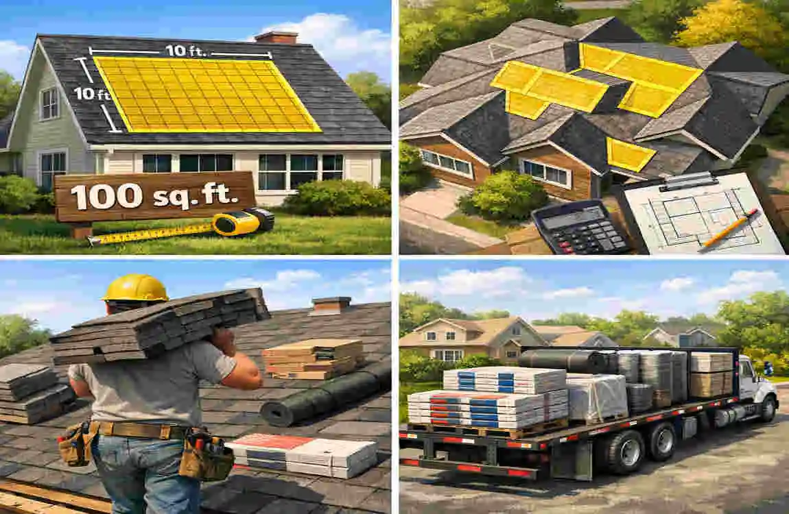 how many shingles is needed for 1884 sq ft roof