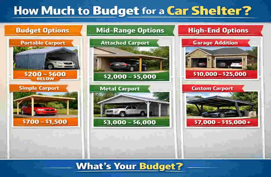 Best home car shelter solutions