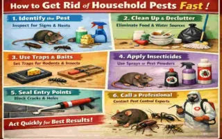How to do pest control at home