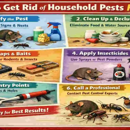 How to do pest control at home