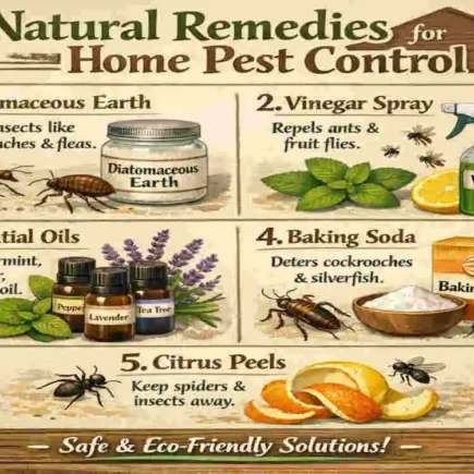 How to do pest control at home