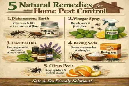 How to do pest control at home