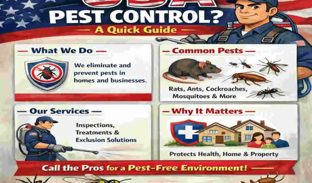What is pest control in the USA