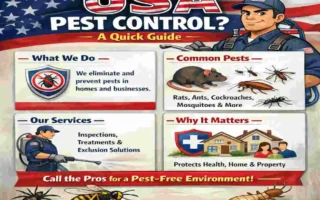 What is pest control in the USA