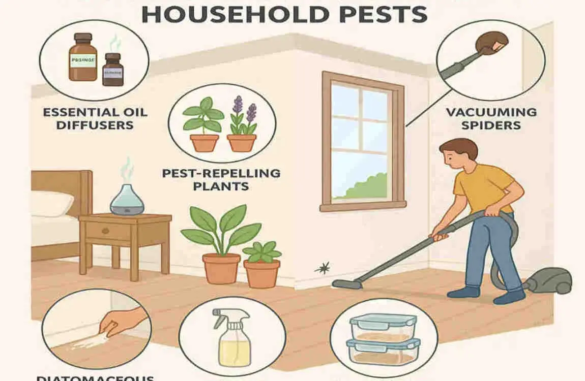how to get rid of bugs in house naturally