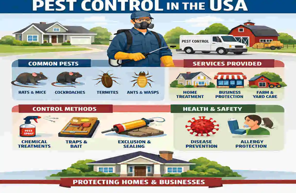 What is pest control in the USA