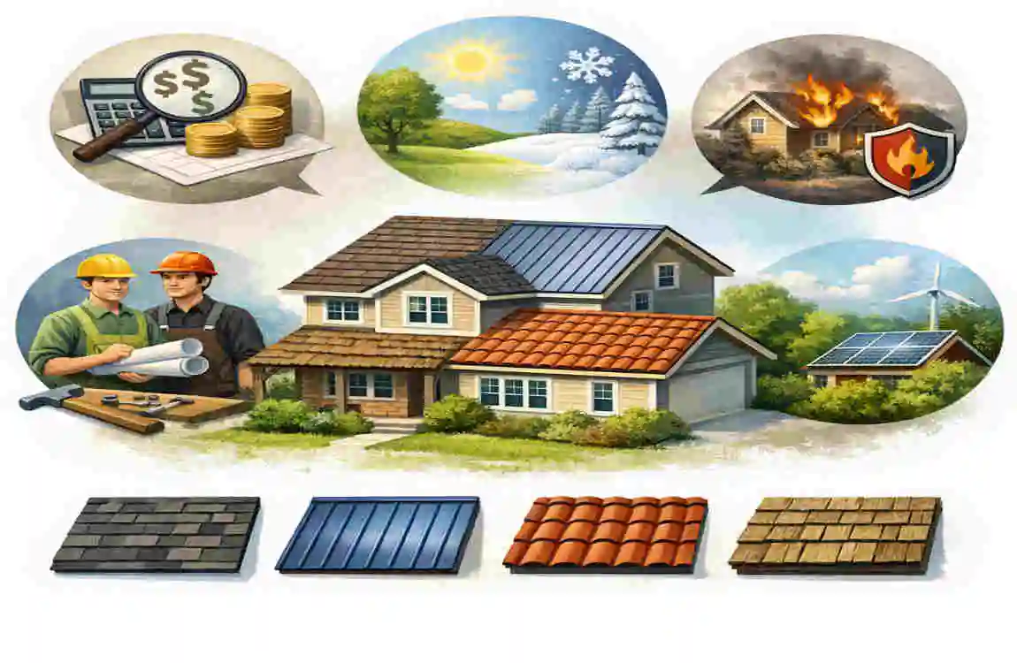 home roofing materials