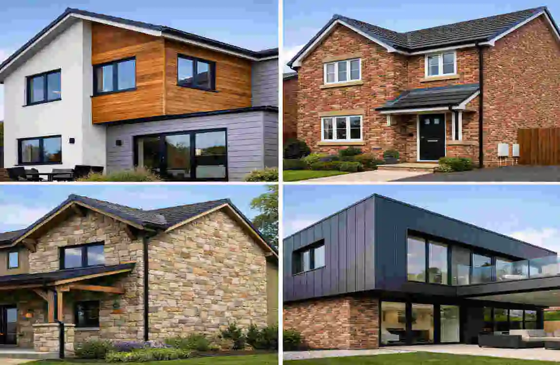 house cladding materials