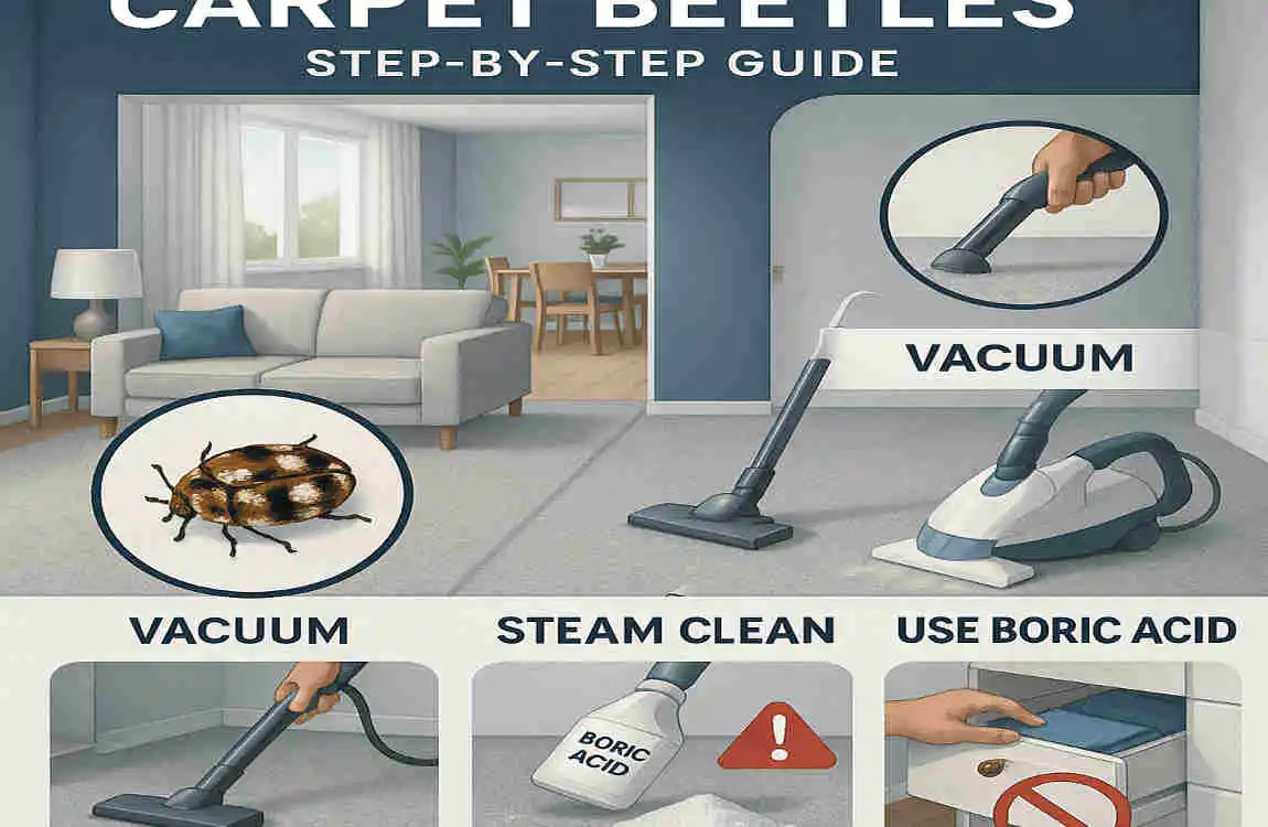 house carpet beetles