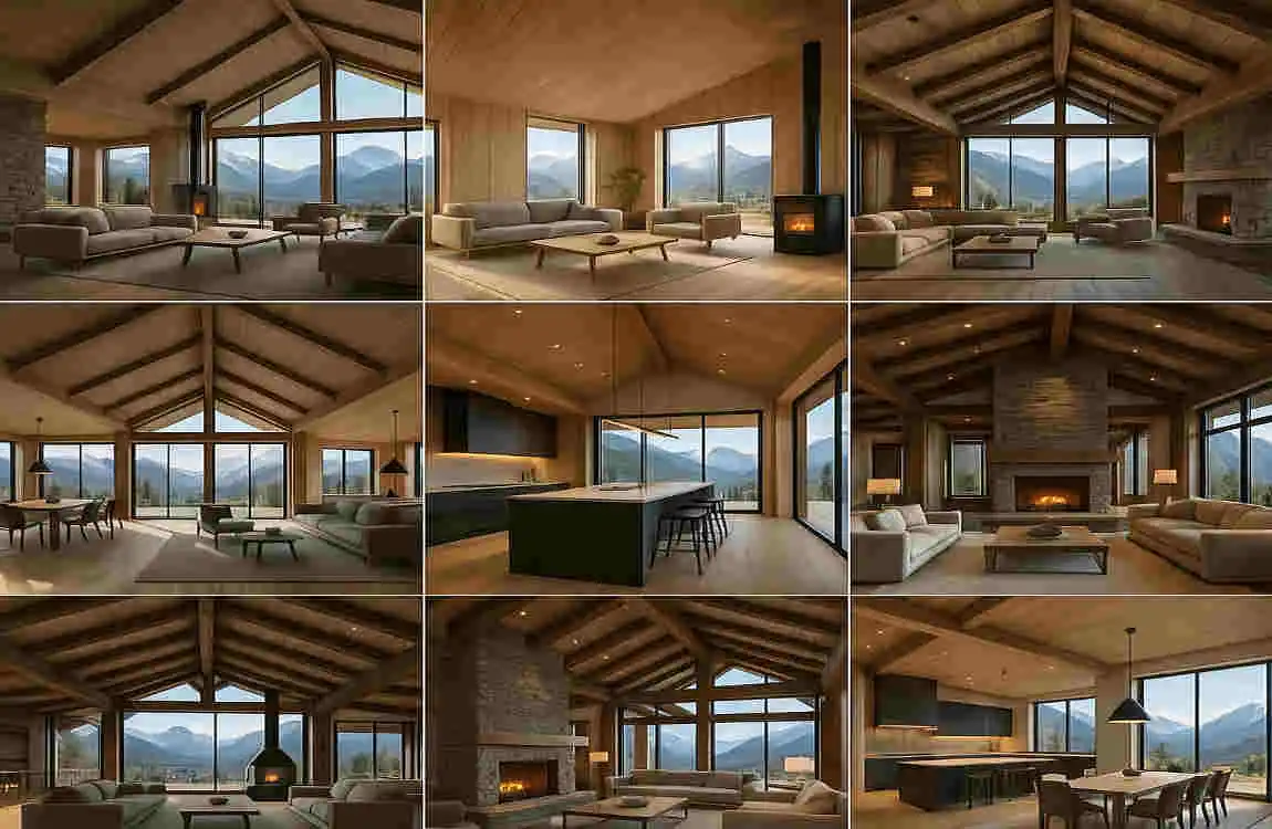 7 Inspiring Modern Mountain House Interior Ideas