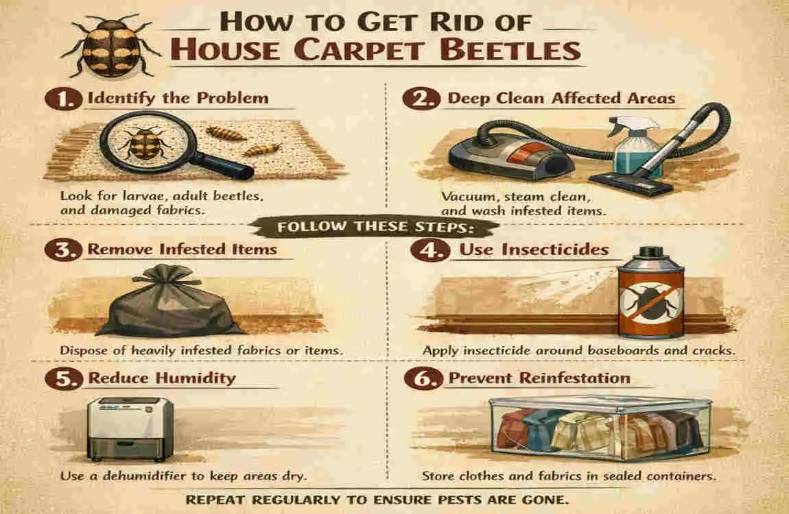 house carpet beetles