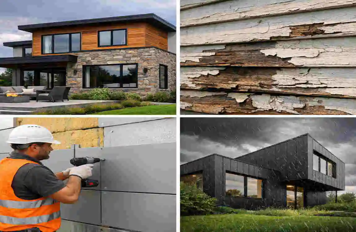 house cladding materials