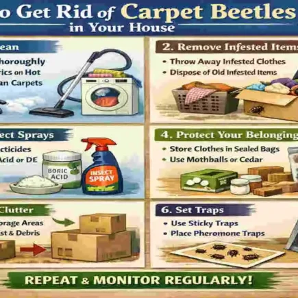 house carpet beetles