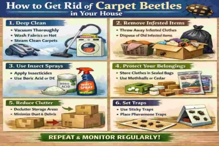 house carpet beetles