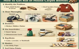house carpet beetles
