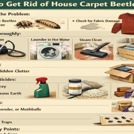 house carpet beetles