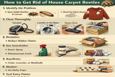 house carpet beetles