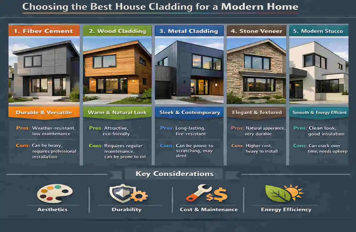 house cladding materials