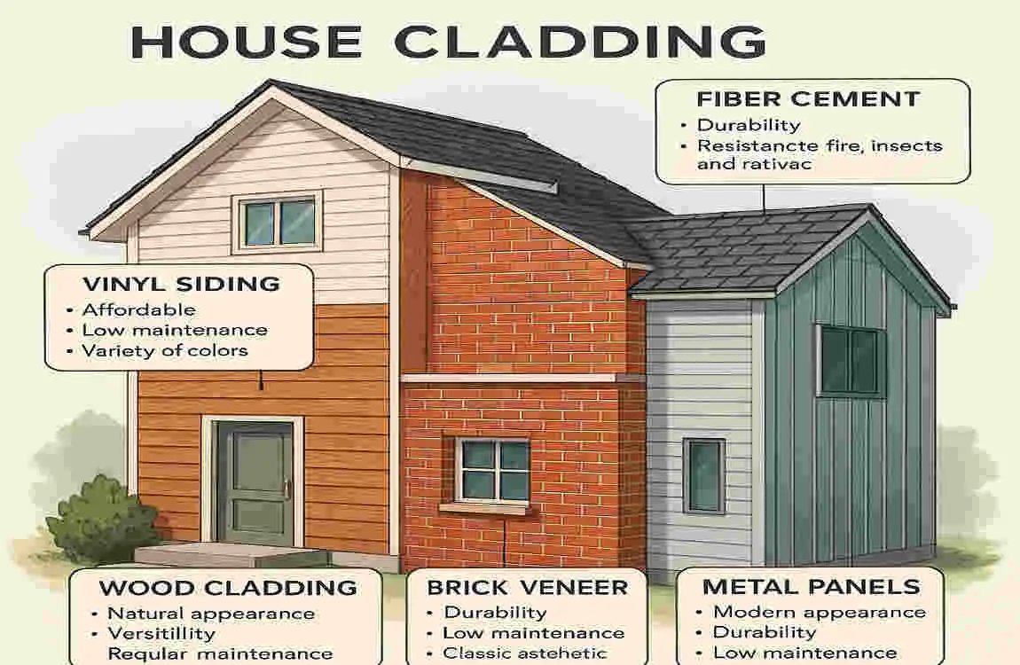 house cladding materials