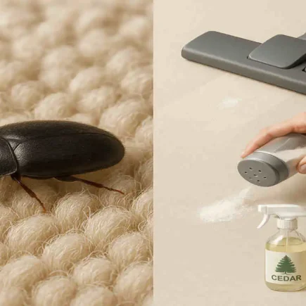 house carpet beetles