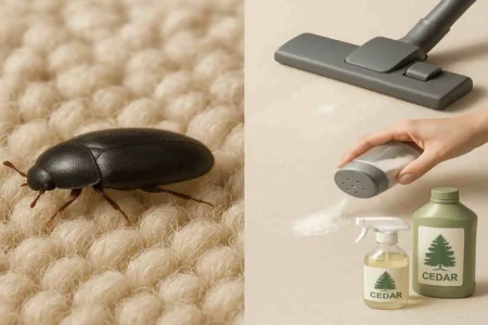 house carpet beetles