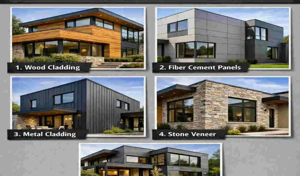 house cladding materials