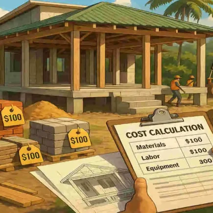 How Do You Calculate House Building Costs in Jamaica?