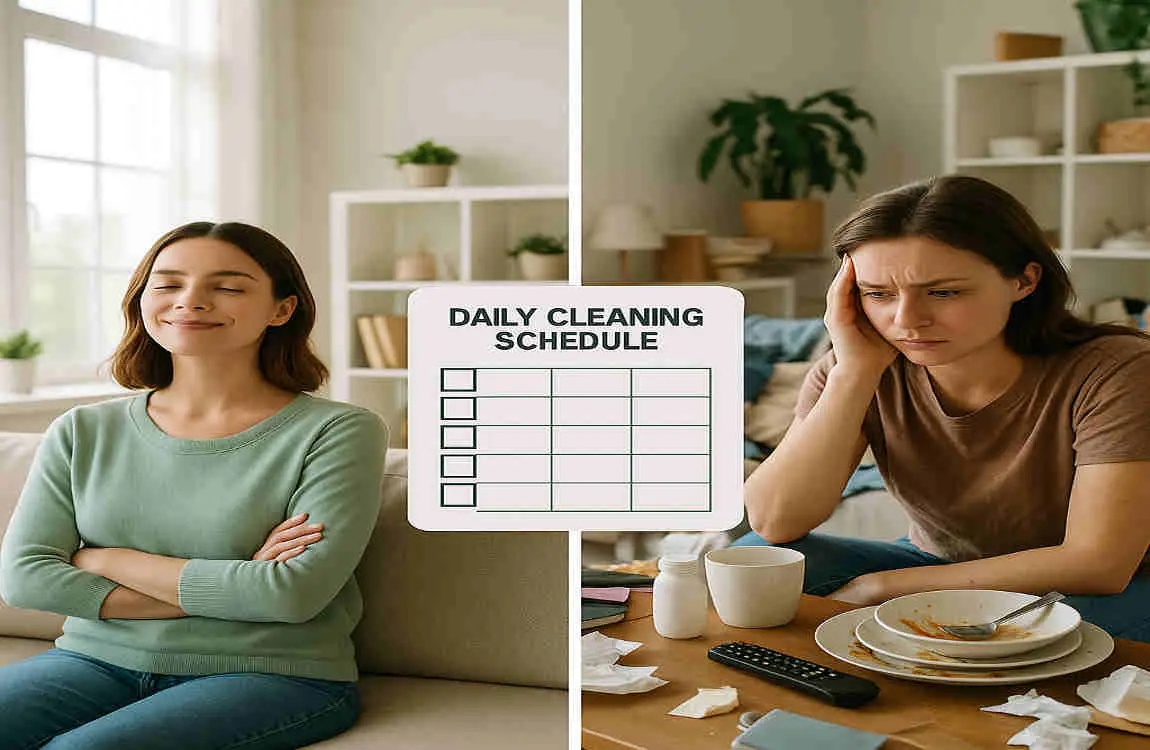 How to Determine Your Daily House Cleaning Schedule
