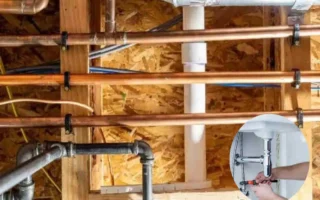 how to install plumbing in a new house