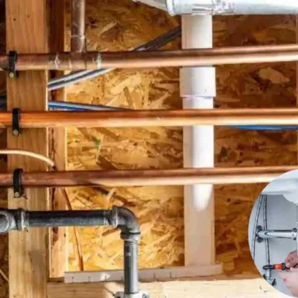 how to install plumbing in a new house