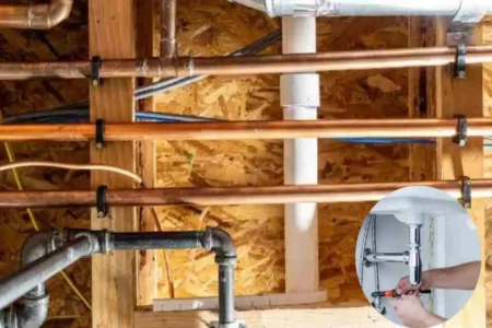how to install plumbing in a new house
