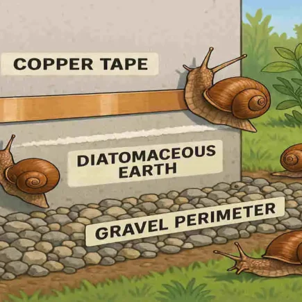 How to Prevent Snails from Climbing Your House