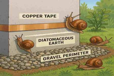 How to Prevent Snails from Climbing Your House