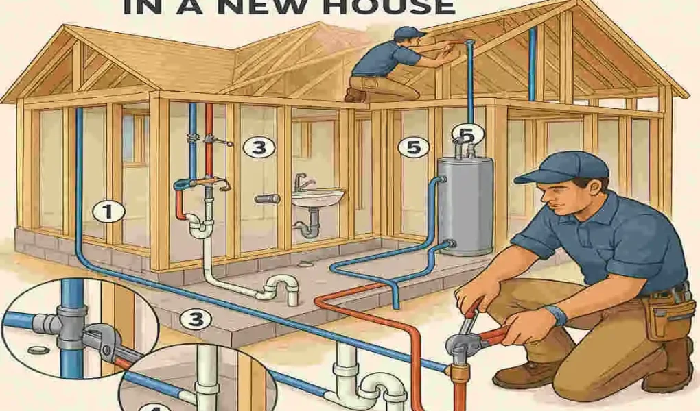 Step-by-Step Guide to Installing Plumbing in a New House
