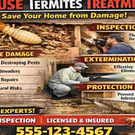 house termites treatment