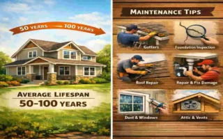 how long does a wood frame house
