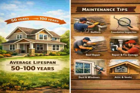 how long does a wood frame house