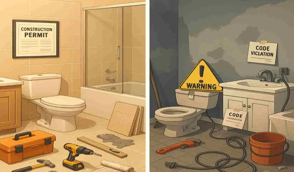 Do I Need a Permit to Remodel My Bathroom in Your House?