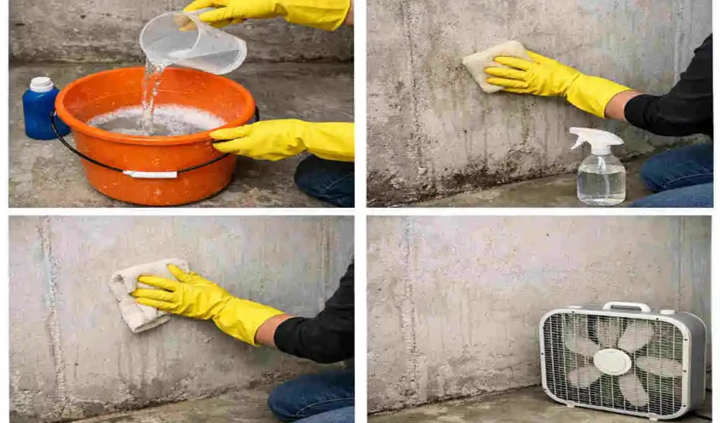 How to Clean Basement Walls
