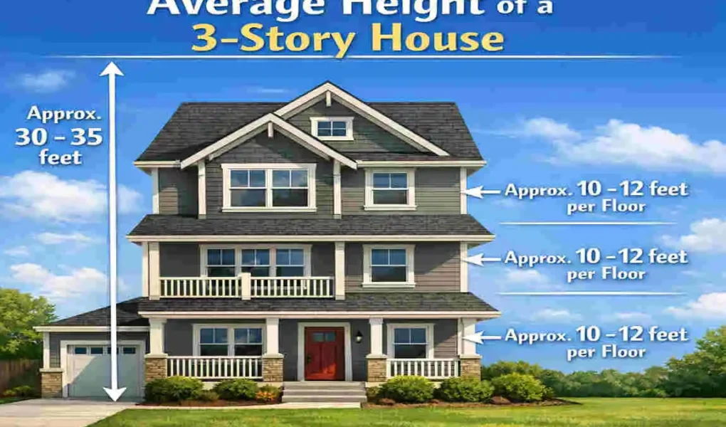 How Tall Is a 3-Story House?