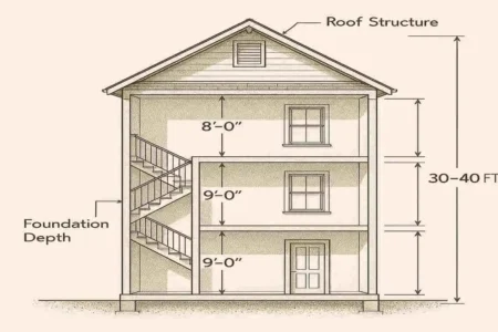 How Tall Is a 3-Story House? Average Height, Building Standards, and Construction Tips