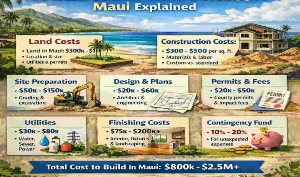 How Much Does It Cost to Build a House in Maui?