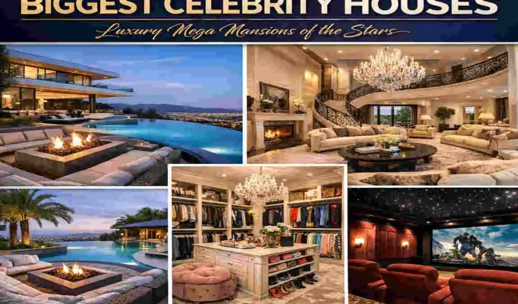 huge celebrity houses